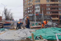 Орловский путепровод готов на 40-50%, Фото: 2