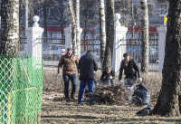 Субботник в Комсомольском парке с Владимиром Груздевым, 11.04.2014, Фото: 48