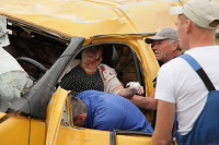 Авария на трассе Тула-Калуга. 04.07.2014, Фото: 13