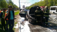 Сгорел автомобиль на пр. Ленина, Фото: 8