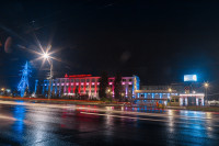 Тульские здания подсветили в цвета флага России, Фото: 4
