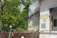 На ул.Металлистов загорелся памятник культуры, Фото: 9