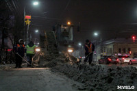 В ночь на 30 января тульские улицы убирали 107 единиц техники, Фото: 2