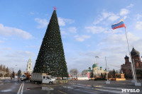 В Туле начали разбирать ёлку на площади Ленина, Фото: 2