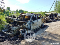 Цыганский конфликт в Туле: ночью подожжены четыре автомобиля, Фото: 9