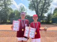  Тульские теннисисты выиграли медали на летнем первенстве региона памяти Романа и Анны Сокол, Фото: 5