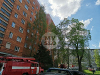 На ул. Ложевой в Туле загорелась квартира, Фото: 11