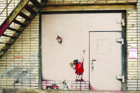 Тула, ул. Мезенцева, 42. Самое трогательное граффити сегодняшней Тулы, Фото: 3