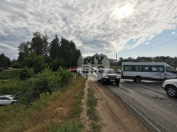 В Туле маршрутка попала в ДТП: пострадали два пассажира, Фото: 13