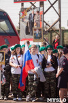 Открытие монумента и бронепоезда на Московском вокзале. 8 мая 2015 года, Фото: 32