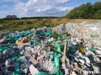 Свалка строительного мусора в Левобережном, Фото: 1