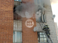 Пожар в общежитии на ул. Фучика, Фото: 17