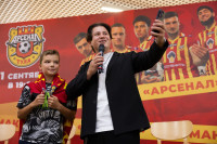 Встреча футболистов "Арсенала" c болнльщиками, Фото: 11