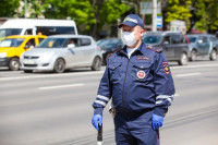 Полицейский рейд в тульских маршрутках: на пассажиров без масок составляют протоколы, Фото: 37