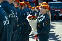 Молодые сотрудники Главного управления МЧС России по Тульской области торжественно приняли присягу, Фото: 60