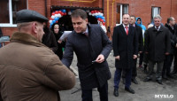 Губернатор Владимир Груздев вручил ключи от квартир новоселам в Узловском районе, Фото: 9