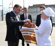 В Плавском районе Алексей Дюмин осмотрел хлебозавод «Авангард», Фото: 9