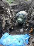 Тульские поисковики обнаружили в корнях дерева останки солдата, Фото: 4