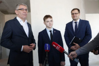 Строить качественно и быстро: Дмитрию Миляеву показали школы в новых ЖК в Туле, Фото: 54