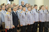 Дмитрий Миляев поздравил сотрудников ОВД, Фото: 4