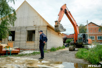 В Плеханово убирают незаконные строения, Фото: 64