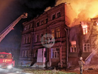 Крупный ночной пожар в Туле, Фото: 3