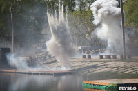 Реконструкция боевых действий. Центральный парк. 9 мая 2015 года, Фото: 45