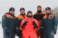 Тульские блогеры с водолазами МЧС «спасли» провалившегося под лёд человека, Фото: 9
