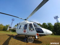 Жительницу Тульской области доставили в щекинскую больницу на вертолете, Фото: 14