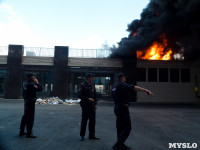 Загорелся недостроенный ТЦ на Красноармейском проспекте, Фото: 30