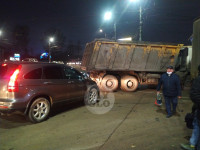 В Пролетарском округе Тулы пробка из-за ДТП с грузовиком и легковушкой, Фото: 7