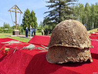 Перезахоронение останков бойцов на Кургане Бессмертия в Белеве 2023, Фото: 2