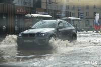Улицы Тулы ушли под воду после мощного ливня, Фото: 3