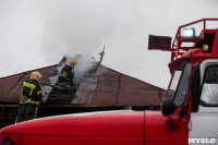 На пожаре в доме по ул. Калинина обошлось без пострадавших, Фото: 15