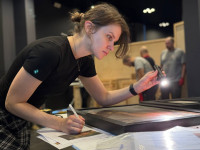 В тульском Фонде искусств приступили к распаковке экспонатов к выставке Александра Дейнеки, Фото: 1