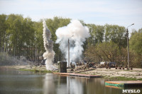 Реконструкция боевых действий. Центральный парк. 9 мая 2015 года, Фото: 59