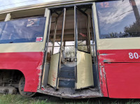 На Перекопской столкнулись два трамвая, Фото: 5