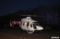 Из-за посадки медицинского вертолета под Тулой перекрыли трассу «Крым», Фото: 32