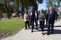 Дмитрий Миляев о ремонте сквера им. Л.Н. Толстого: «Люди довольны качеством –это самое главное», Фото: 19