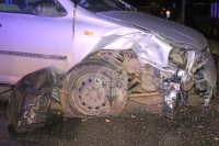 Погоня в Туле: уходя от ДПС пьяный водитель врезался в фонарный столб, Фото: 14