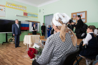 В Белевском районе открыли мемориальные доски и две «Парты Героя», Фото: 12
