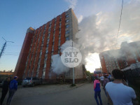 Пожар в общежитии на ул. Фучика, Фото: 14