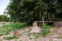 Пруд в Платоновском парке спустили на время капитального ремонта плотины, Фото: 10