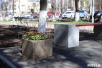 В Туле на пр. Ленина «аллею фонтанов» заменили на вазоны, Фото: 8