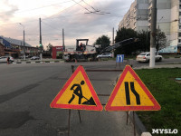В Туле начался ремонт дороги по ул. Ложевой, Фото: 4