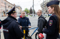 Докатился до штрафа: в Туле ГИБДД поверила самокатчиков и велосипедистов на соблюдение ПДД, Фото: 12