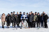 В Чернском районе школьникам подарили хоккейную экипировку, Фото: 46