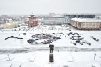 Автофлешмоб на площади Ленина в честь Дня памяти жертв ДТП, Фото: 27