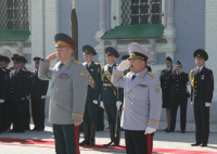 19 сентября в Туле прошла церемония вручения знамени управлению МВД , Фото: 4