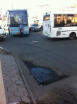 В центре Тулы столкнулись автобус, троллейбус и легковушка, Фото: 2